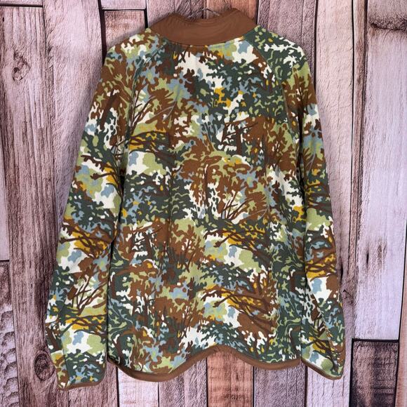 The North Face Gordon Lyons Quarter Zip Fleece Pullover Thyme Pinecone Brown XXL - Picture 2 of 10